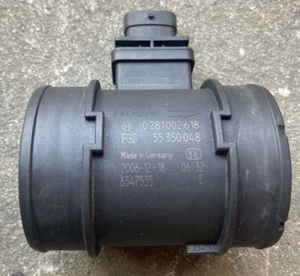Vauxhall Astra Zafira Corsa CDTi Bosch MAF Mass Air Flow 0281002618 55350048 - Bild 1 von 7