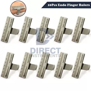 10Pcs Dental Endodontic Finger Rulers - Picture 1 of 5