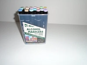 Artist Concepts Zweiseitige Pastell Alkohol Marker 18 Stück Neu im Karton - Bild 1 von 2