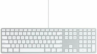 Apple Tastatur -  MB110 - USB - US English - QWERTY - Ziffernblock-A1243 - Bild 1 von 4