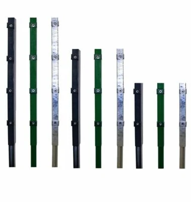 Pfostenverlängerung - Pfosten Aufsatz Erhöhung für Doppelstabmattenzaun  - Bild 1 von 4