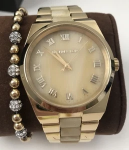 Juego de pulsera Michael Kors Channing MK6152 reloj y cuentas pavé nuevo con etiquetas x 2 - Imagen 1 de 6