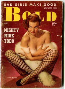 Bold Magazine Nov 1955 June McCall Henry Wilson FREE SHIPPING - Picture 1 of 4