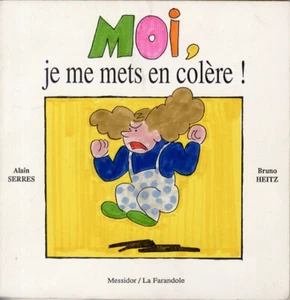 BRUNO HEITZ MOI, JE ME METS EN COLÈRE MAQUETTE ORIGINALE EN COULEURS MESSIDOR - Picture 1 of 9