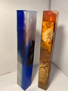 2 hybrid stabilized pen/striker turning blanks - Picture 1 of 1