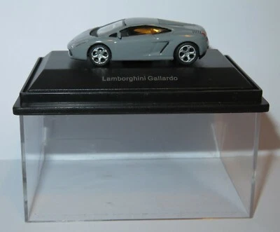 Micro IN Metallo Die Cast Schuco Ho 1/87 LAMBORGHINI Gallardo Grigio Chiaro Box - Immagine 1 di 4