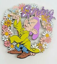 Disney SNOW WHITE Dopey Flowers Spring 2022 Limited Edition LE PIN