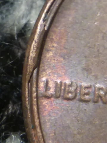 1975 p Lincoln memorial cent rim cud error Cover