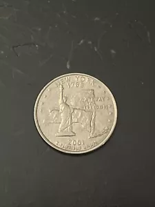2001 RARE! New York Quarter - Picture 1 of 2