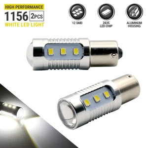 2x 1156 Proyector LED Bombillas de Luz Blanca para Bombillas de Reversa/Retroceso - Imagen 1 de 7