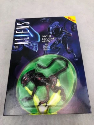 Alien 7" 19cm Actionfigur Kenner Hommage Tribute Night Cougar Aliens Figur NECA