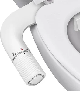 Ultra-Slim Bidet, Non-Electric Dual Nozzle Posterior/Feminine Wash Fresh - Picture 1 of 7