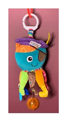LAMAZE CAPITÁN CALAMARI PIRATA PULPO PELUCHE/JUGUETE BEBÉ RELLENO Foto 1 de 4