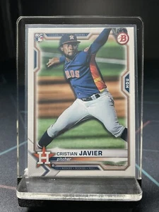 2021 Bowman Cristian Javier RC Rookie Houston Astros #83 NM-MINT - Picture 1 of 2