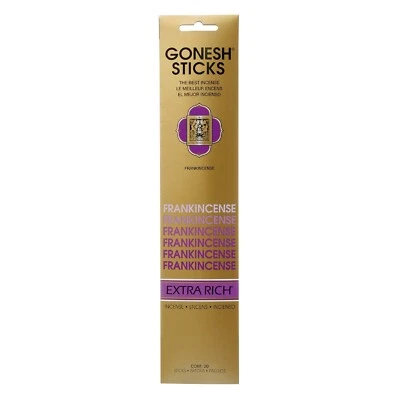Gonesh Incense Sticks Extra Rich Collection Frankincense, 20 Piece - Image 1 of 3