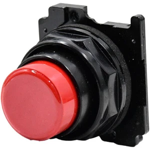 E34EB2 Cutler Hammer Red Long Push Button  -SA - Picture 1 of 2