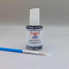For GREAT WALL (GWM) Code N1 GLITTERING BLACK Touch up paint +Fine Tip Brush