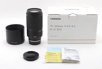 [Unused] TAMRON 70-300mm f/4.5-6.3 Di III RXD LENS for SONY E  70-300 mm  Japan - Image 1 of 4