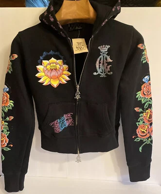 Christian Audiglier XS sudadera con capucha negra nueva con etiquetas Foto 1 de 4