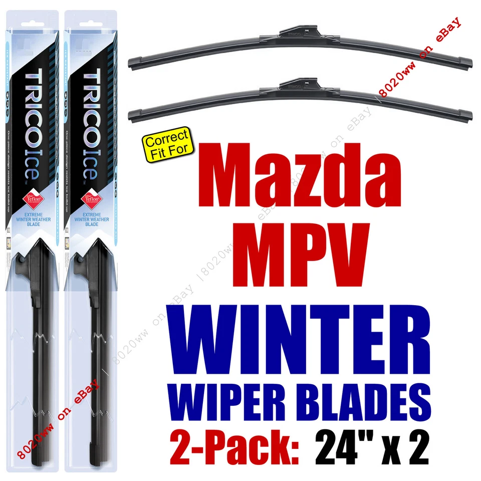 Limpiaparabrisas de invierno 2pk Super-Premium apto para Mazda MPV 2000-2006 - 35240x2 Foto 1 de 1