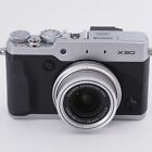 Fujifilm Compact Digital Camera X30 Silver Fx-X30 S 9398