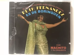 FANIA Mega RARE CD First Pressing Ruth Fernandez Marchito Es De Borinquen Carino - Picture 1 of 2