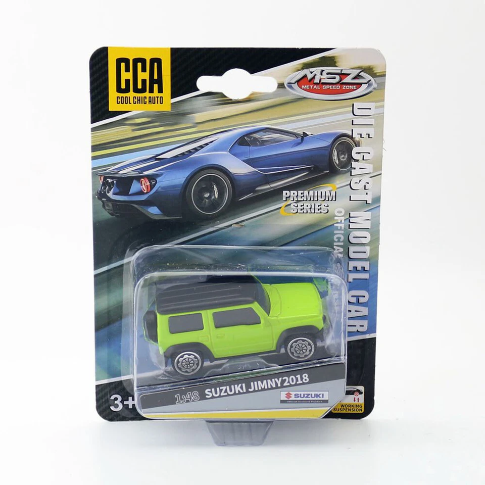 1:48 Suzuki Jimny Model Car Alloy Diecast Toy Cars for Boys Kids Gifts Green - Image 1 of 1