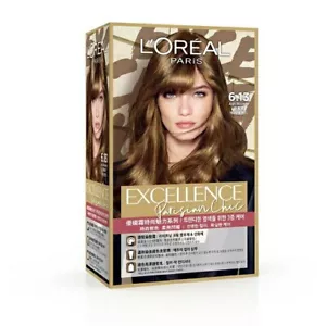 L'oreal Excellence Parisian Chic Hair Dye Color Dying Kit 6.13 Ash Blonde - Picture 1 of 3