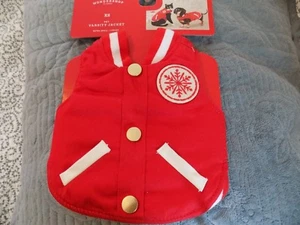 Red Varsity Jacket for Dog ~ Wondershop ~ Size XS ~ New - Picture 1 of 2