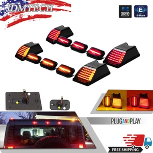 10x LED Cab Roof Light Marker Roof Top Lamp Smoke For 2003-2009 Hummer H2 SUT - Picture 1 of 13