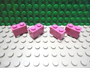 Lego 4 Dark Pink 1x2 brick block NEW - Picture 1 of 1