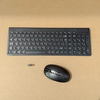 Original Lenovo SK-8861 Ultra-thin 2.4G Wireless Keyboard&Mouse Tastaturen Set - Image 1 of 4