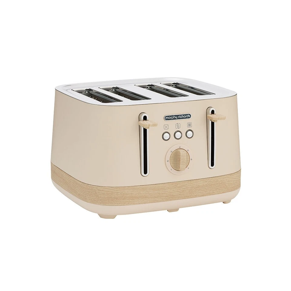 Morphy Richards Essence Scandi 4 Slice Toaster w/Browning Control 1800W Tapioca - image 1 of 4