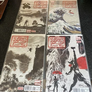 DEADPOOL'S ART OF WAR #1 2 3 4 SET MARVEL COMICS DEADPOOL MOVIE - Picture 1 of 5