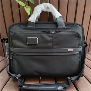 Tumi Alpha3 Slim 3Way 2603182 Black New in Japan - Picture 1 of 6