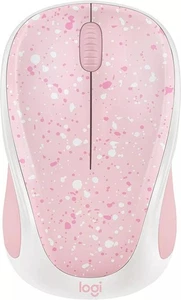 Logitech M317C Wireless Mouse - ROSE SPLASH - Picture 1 of 6