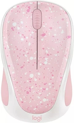 Logitech M317C Wireless Mouse - ROSE SPLASH - Image 1 of 4