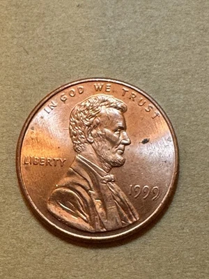 Lincoln Penny 1999 impecable, grado de coleccionista con atractivo visual excepcional Foto 1 de 2