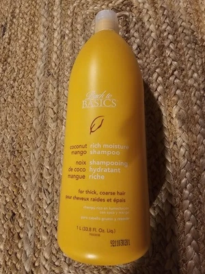 Champú hidratante Back to Basics coco mango 33,8 fl oz raro descontinuado Foto 1 de 2