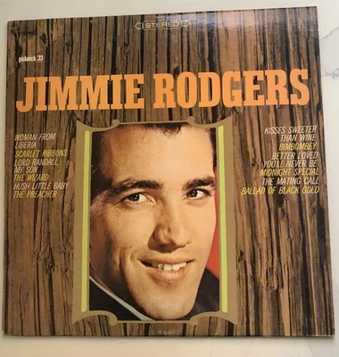 Jimmie Rodgers ~ 1970 Pickwick/33 SPC-3040 LP / Excellent Condition - Imagem 1 de 4