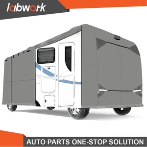 Labwork RV Cover Storage For Class A Motorhome Trailer Camper W/Zipper 33'-37' - Picture 1 of 18