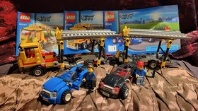 LEGO CITY: Auto Transporter (60060), 100% Complete With Instructions, No Box.