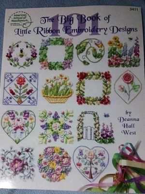 2 Ribbon Embroidery Designs Needlework  Books (#3411)  (3404) - Image 1 of 4
