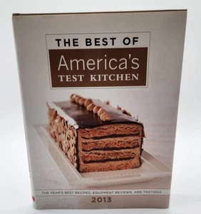 The Best of America's Test Kitchen 2013 Cookbook Recipe Book Very Good Condition - Imagen 1 de 11
