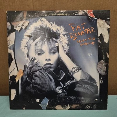 Original 1985 Pat Benatar "Seven The Hard Way" LP - Chrysalis Records, MINT! - Image 1 of 4