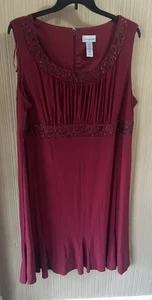 Vestido rojo Catherine’s talla grande para mujer talla 24W - Imagen 1 de 4
