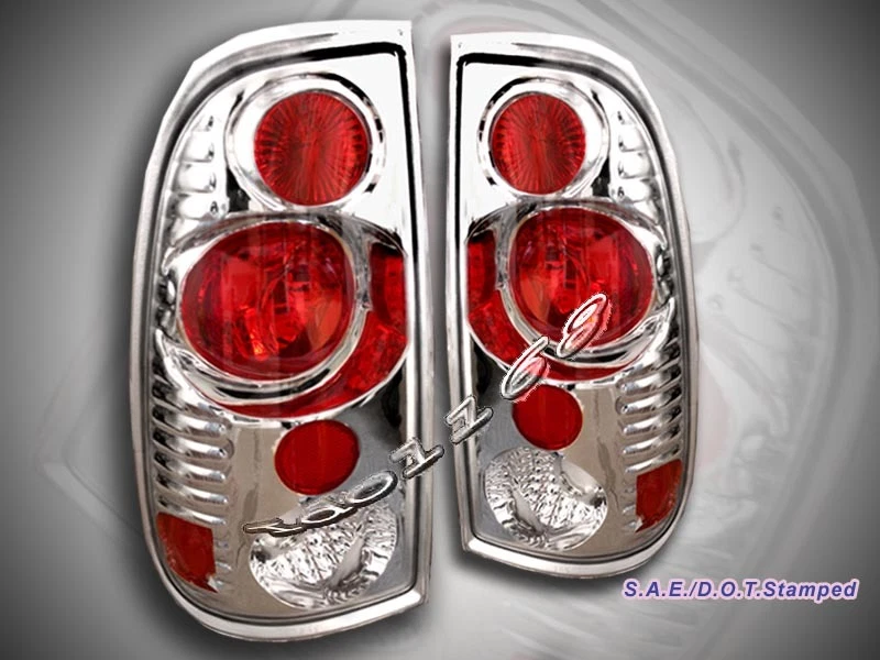 97-03 Ford F150 F-150 1999-2007 F-250 F-350 Tail Lights Clear 98 99 00 01 02 - Image 1 of 1