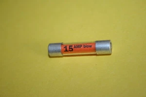 1.25" (30mm) 15A GLASS FUSE GOOD QUALITY (x2) fbb16a - Picture 1 of 1