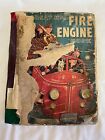Vintage 1950 großes goldenes Buch - Das große große große Feuerwehrbuch - Hardcover