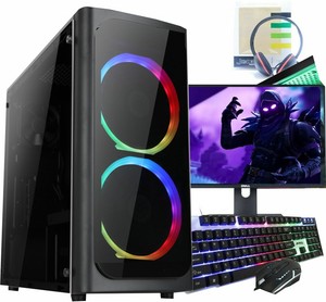 FAST Gaming Computer PC Bundle Intel Core i5 8GB 120GB SSD Windows 10 2GB GT730